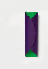 Untitled by Dan Flavin, 1994, Farbige Aquatintaradierung auf handgeschöpftem Twinrocker (gerollt), in Plexiglasbox, sold Nov 2019