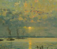 Raoul André Ulmann, Auktion 418, Los 1241, Öl auf Hartfaserplatte