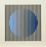 Jean-Pierre Yvaral, Ohne Titel, 1966, Farbserigrafie auf Velin