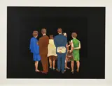 Howard Kanovitz, Ohne Titel, Farblithografie auf Velin