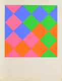 Max Bill, Ohne Titel, 1967, Farbserigrafie auf Bristol-Karton