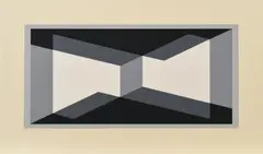 Josef Albers, I-S VV I, 1971, Farbserigrafie auf Velin