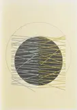 Ohne Titel (Aus: "Caroni") by Jesús Rafael Soto, Farbserigrafie auf Velin, sold Feb 2019