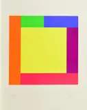 Max Bill, Ohne Titel, 1968, Farbserigrafie auf Velin