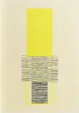 Ohne Titel (Aus: "Caroni") by Jesús Rafael Soto, Farbserigrafie auf Velin, sold Feb 2019