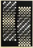 Almir Mavignier, Ohne Titel, 1963, Farbserigrafie auf SCHOELLER TURM (Trockenstempel)