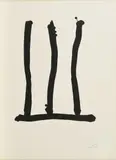 Window by Robert Motherwell, 1973, Lithografie auf ARCHES (Wasserzeichen), sold Jan 2019