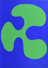 Color Forms G by Leon Polk Smith, 1994, Farbserigrafie auf Karton, sold Mar 2019
