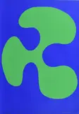 Leon Polk Smith, Color Forms G, 1994, Farbserigrafie auf Karton