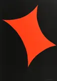 Leon Polk Smith, Color Forms E, 1974, Farbserigrafie auf Karton