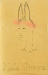 Sandra Vásquez de la Horra, Mala Cueva, 2003, Bleistift und Wachs auf Papier