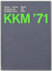 Mappenwerk, Kölner Kunstmarkt '71. Luxusausgabe, 1971, Kassette mit 25 Druckgrafiken, eingelegt in einen Faltbogen