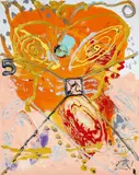 Jonathan Meese, Auktion 419, Los 396, 2008-2009, Mischtechnik auf Leinwand