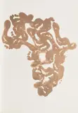 Richard Long, Africa Footprints, Farblithografie auf Somerset