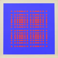 Ohne Titel by Hugo Rodolfo Demarco, Farbserigrafie auf leichtem Karton, sold Feb 2019