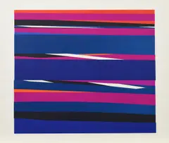 Philippe Morisson, Ohne Titel, Farbserigrafie auf Velin