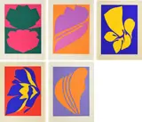 Jack Youngerman, Konvolut von 5 Serigrafien (Aus: "Changes")