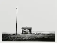 Robert Häusser, "Verlassener Ort", 1984, Vintage. Gelatinesilberabzug