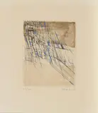 Ohne Titel by Maria Helena Vieira da Silva, Farbradierung auf Velin, sold Mar 2019