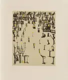 Ohne Titel by Maria Helena Vieira da Silva, Farblithografie auf Velin, sold Mar 2019