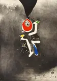 Joan Miró, Berenar a les roques, 1974, Farbige Aquatintaradierung auf Arches (Wasserzeichen)