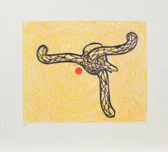 Affiche pour l'Orangerie by Max Ernst, 1971, Farblithografie auf Japan, sold Jan 2019