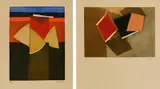 Bertrand Dorny, Konvolut von 2 Aquatinten, Farbaquatinta auf Arches France (Wasserzeichen)