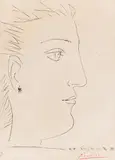 Pablo Picasso, Profil de Femme