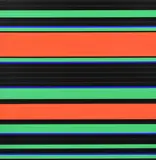 Günter Fruhtrunk, Parameter, 1969, Farbserigrafie auf Polystyrolplatte