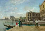 Heinrich Hermanns, Venedig, Öl auf Leinwand