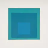 Auktion 432, Los 560 by Josef Albers, 1966, Farbserigrafie auf leichtem Karton, sold Jun 2019