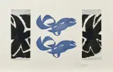 Georges Braque, Aus: "Si je mourais là-bas", 1962, Farbholzschnitt auf Velin