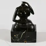 Rudolf Hausner, Anima, 1977, Bronze