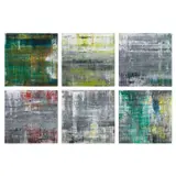 Gerhard Richter, Six works: (i) Cage P19-1 ; (ii) Cage P19-2 ; (iii) Cage P19-3 ; (iv) Cage P19-4 ; (v) Cage P19-5 ; (vi) Cage P19-6
