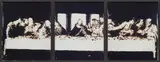 Milan (Last Supper), After Andy Warhol (Picture of Chocolate) by Vik Muniz, 1998, Cibachrome print on aluminium, triptych, sold Oct 2021