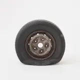 Gavin Turk, Flat Tyre