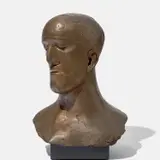 Elisabeth Frink, Tribute Head IV, 1975, bronze
