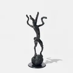 Barry Flanagan Ra, Hare with Ball, 1994, bronze