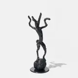 Barry Flanagan Ra, Hare with Ball, 1994, bronze