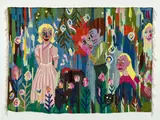 Christina Forrer, In the Forest, 2014, wool, cotton and linen