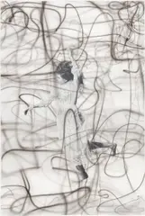 Jim Shaw, Drawing (Ruby), 2006, graphite and airbrush on paper