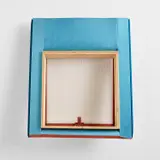 Andreas Slominski, Roof Hatch, 2012, painted metal, wood and plastic