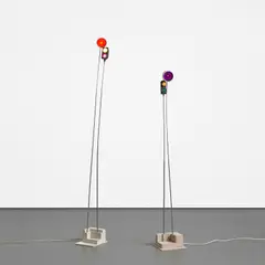 Takis, Signal Lights, 1970, aluminium, acrylic glass and metal rod