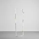 Sara Barker, Untitled, 2009, painted newspaper on aluminium