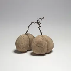 Tied Stone by Seung-taek Lee, 1972, stone and wire, sold Dec 2021