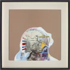 David Kim Whittaker, HOURS FROM, 2004, oil and graphite on board, in artist's frame