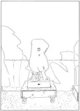 Hand on Her Back (Traced) by Louise Lawler, 1997-2013, adhesive wall material signed certificate and digital file with ability to realise at any scale, sold Dec 2021