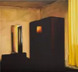 Sławomir Elsner, dom dziadka (pokój 3), 2008, oil on canvas