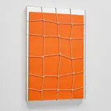 Tatsuo Kawaguchi, Between mirror and mirror, 1968, rope and acrylic on mirror laid on mirror and wooden panel