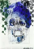 Erik Andriesse, Untitled, 1987, acrylic and paper collage on paper